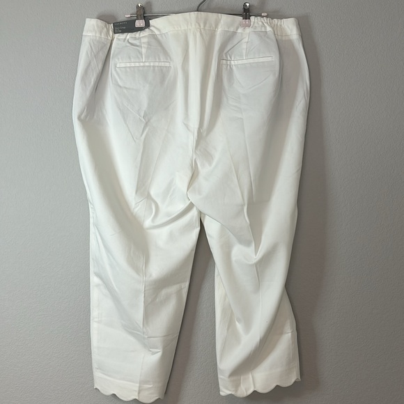 TALBOTS WOMENS WHITE PANTS - Picture 4 of 5